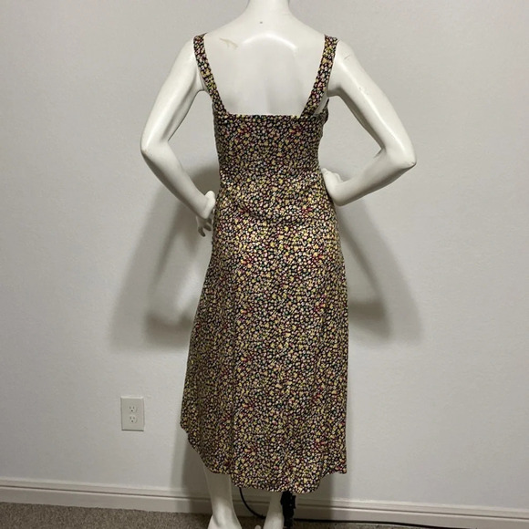 Zara Liberty Floral Print Dress Size S - Picture 5 of 7